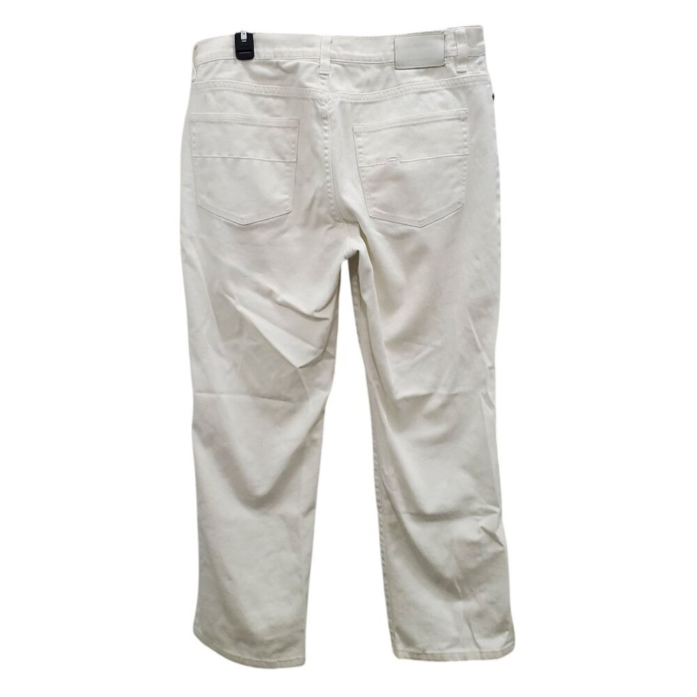Lauren‎ Ralph Lauren Jeans Co. Women's Vintage White Denim Straight Leg Size 12 - Picture 7 of 7